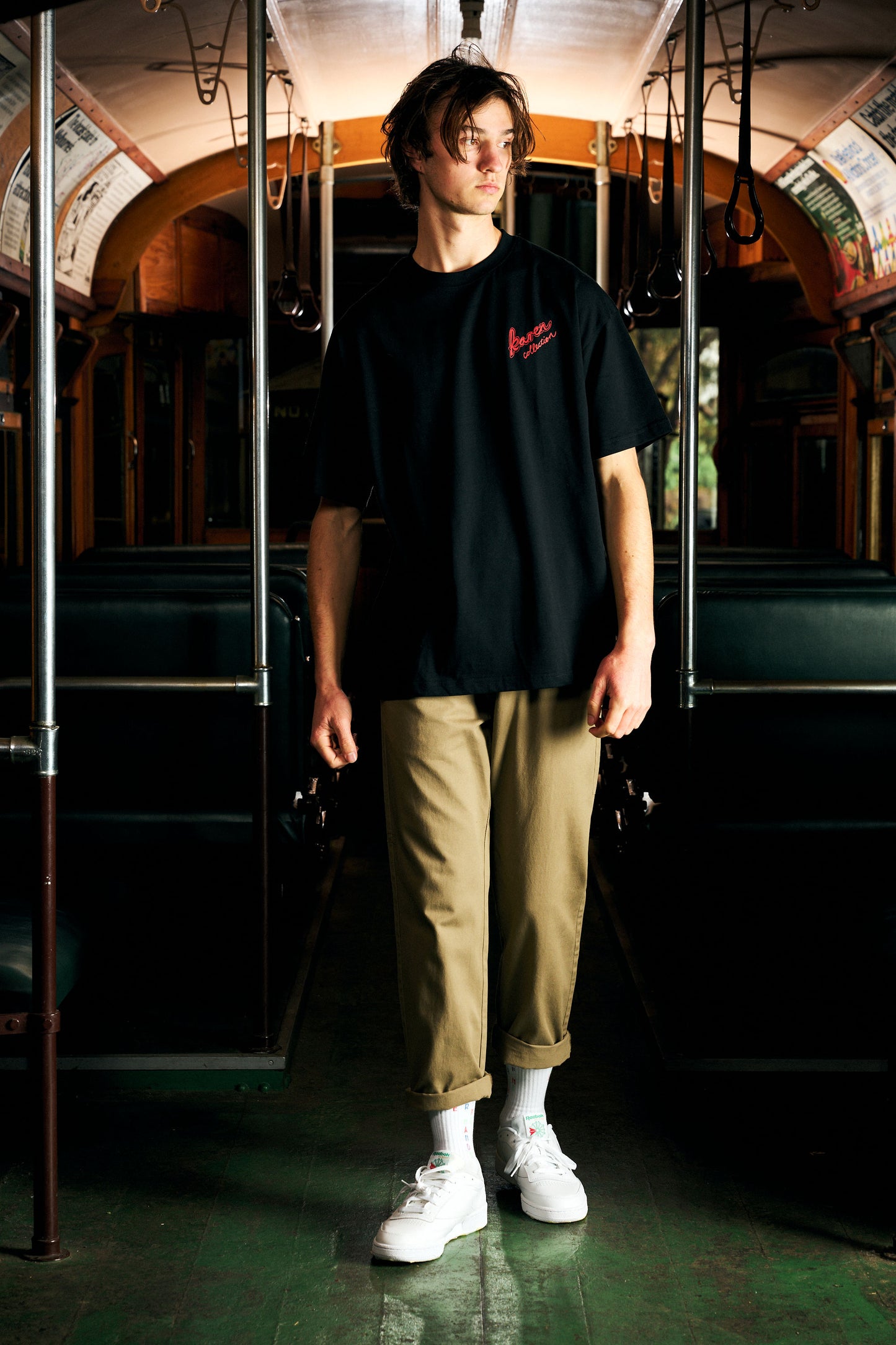 Oversized Karen t-shirt red logo