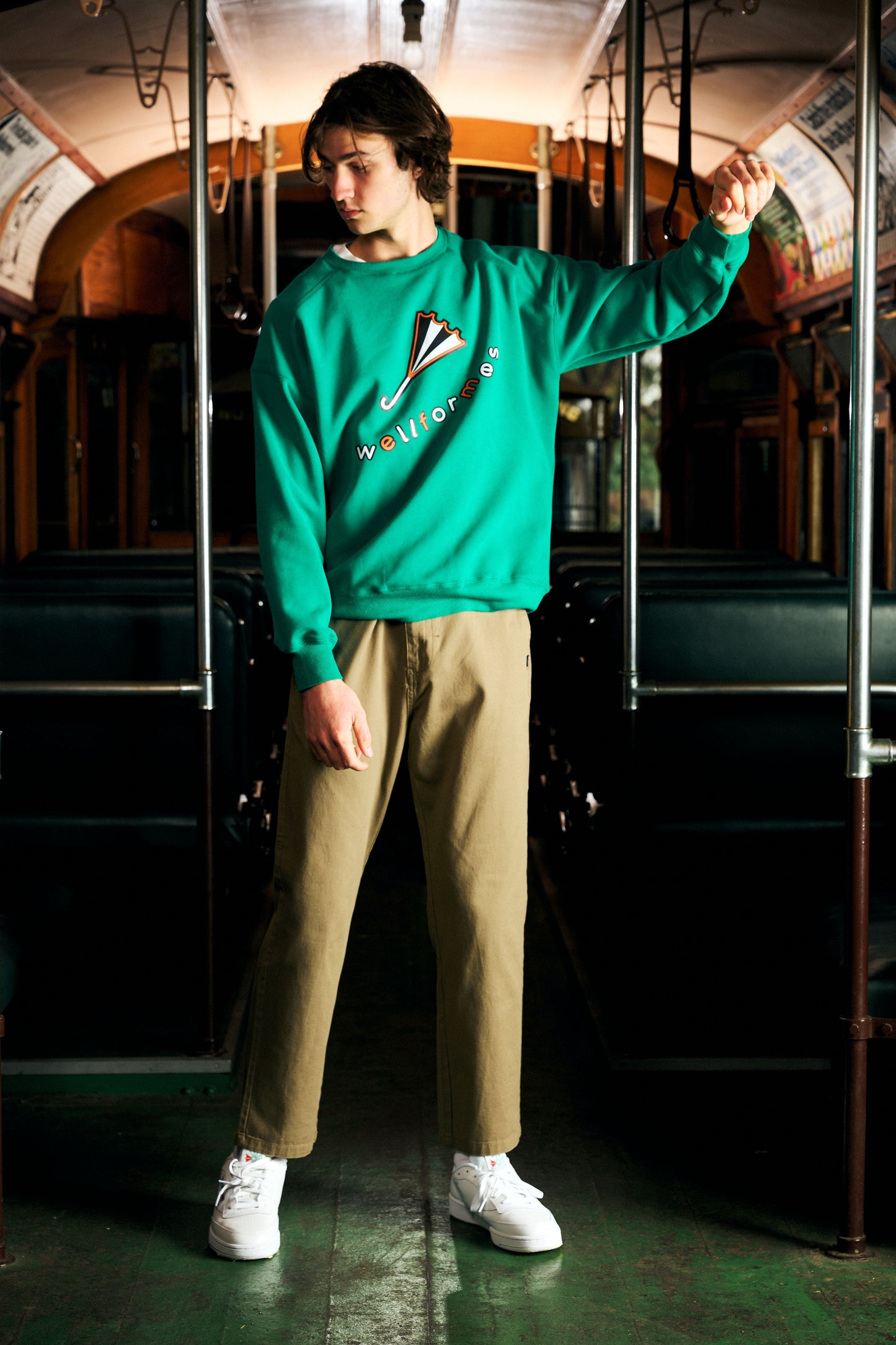Wellformes green sweater