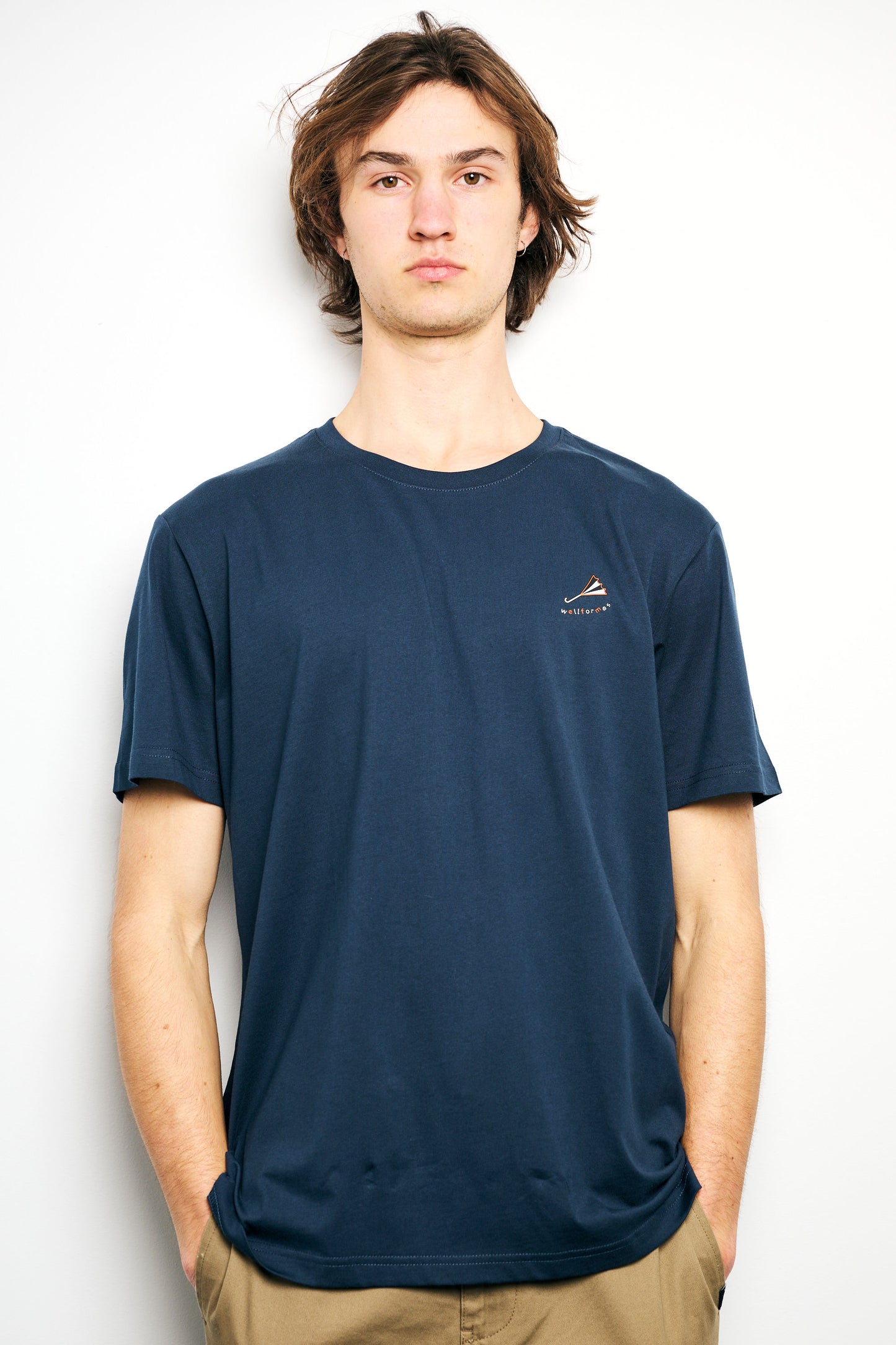 Regular fit - navy logo t-shirt